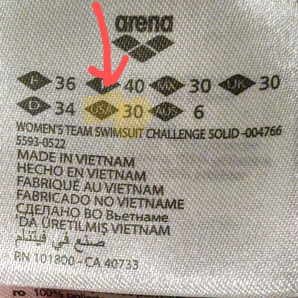 Arena TeamChallenge swimsuit BNWOT - Picture 3 of 4